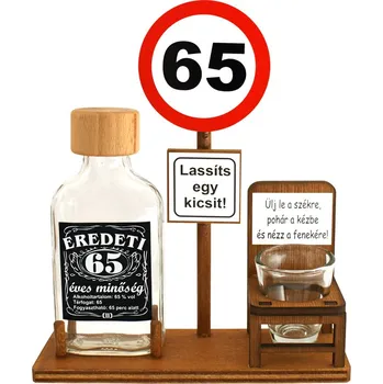 Žertovný předmět Dopravní značka 65 let HU