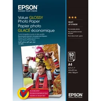 Fotopapír EPSON fotopapír C13S400036/ A4/ Value Glossy Photo Paper / 50ks