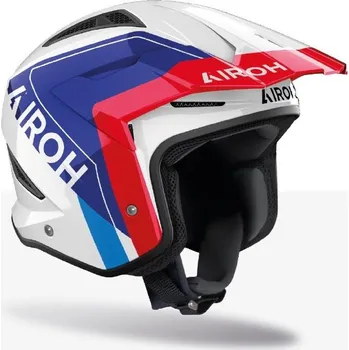 Auto-moto AIROH přilba TRR 2 Hunt modrá/červená lesklá 2026 - XS