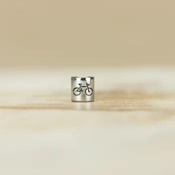 Dětské navlékací korálky Korálek Kolo Barva: Stříbrná