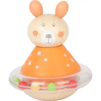 Dřevěná hračka Točící pastelové zvířátko králiček Small Foot