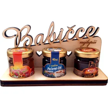 Žertovný předmět Dárkový stojan na dobroty pro babičku