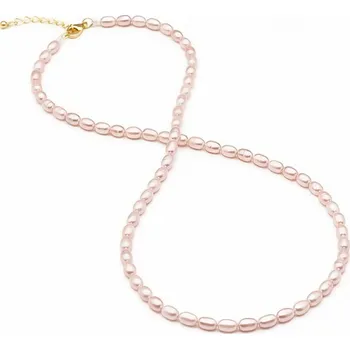 Náhrdelník Perlový NÁHRDELNÍK - VIOLET BUBBLE GOLD