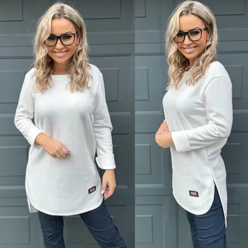 Dámská tunika Zateplená tunika LINE Barva: Bílá