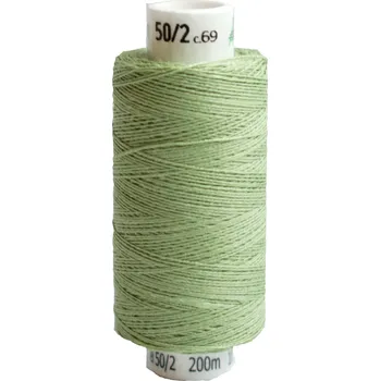 Nit Snový svět (69) Lněná nit na paličkování TEX33x2 zelená