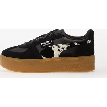 Dámské tenisky Tenisky Puma Palermo Elevata Wild Instinct Wns Puma Black-Gum EUR 37.5