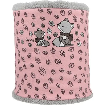 Nákrčník Zimní nákrčník RDX lišky růžová