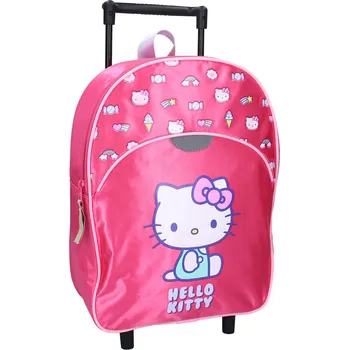 Dětský batoh Batoh na kolečkách Hello Kitty Follow The Rainbow