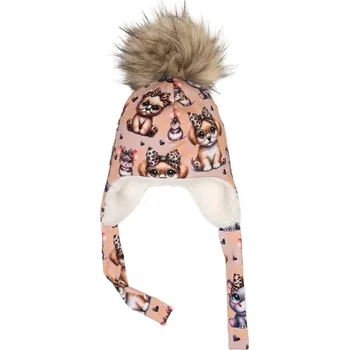 Čepice Ušanka - Roztomilá zvířátka - skladem Velikost: XS
