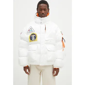 Pánská bunda Alpha Industries Zimní bunda 148136 Bílá Loose Fit M