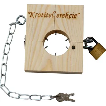 Dřevěný krotitel erekce