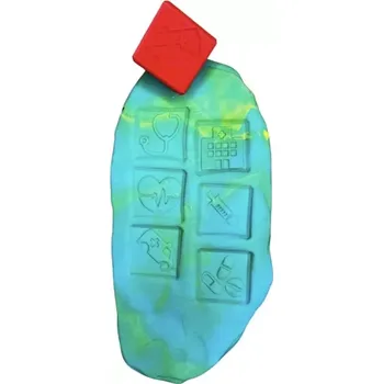 Hlavolam Obtiskovací kostka ZDRAVOTNICTVÍ