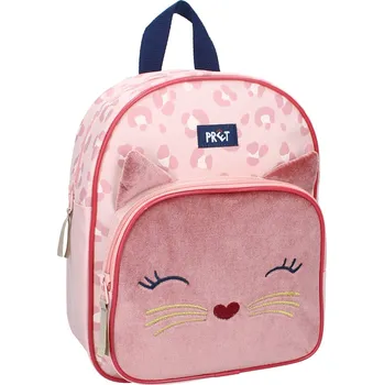 Dětský batoh Dětský růžový batoh Kočička