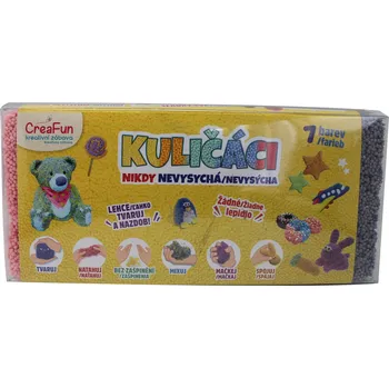 modelína a plastelína CreaFun - KULIČÁCI 7 barev