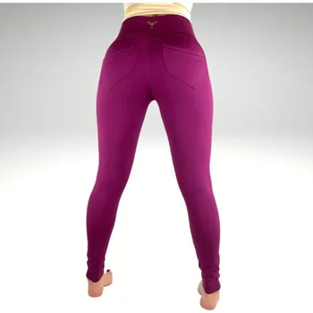 Dámské legíny Legíny Push up Violet pants Yastraby XL