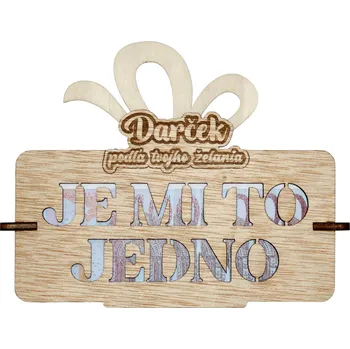 Tabulka na peníze - Je mi to jedno SK