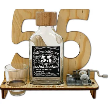 Značka na výročí 55 let s flašinetem SK