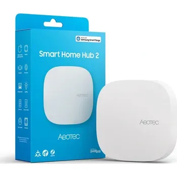 Centrální jednotka pro chytrou domácnost Aeotec Smart Home Hub 2, postavený na platformě SmartThings