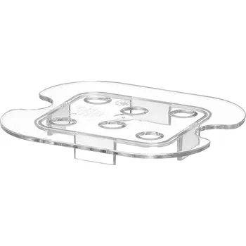 Odtok pro polykarbonátové GN nádoby, HENDI, Profi Line, GN 1/6, Průhledná, 118x106mm