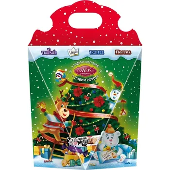 Bonboniéra Vánoční dárek Assorti 300g ABK