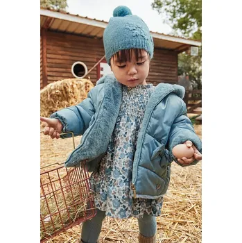 Oblečení a móda Kojenecká oboustranná bunda Mayoral 2435.4A.Baby.9BYA modrá 55X, vel. 104