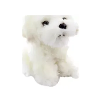 plyšák Eco-Friendly maltézský psík 18 cm