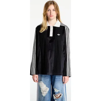 cyklistický dres Dres adidas Ls Jersey Black XS