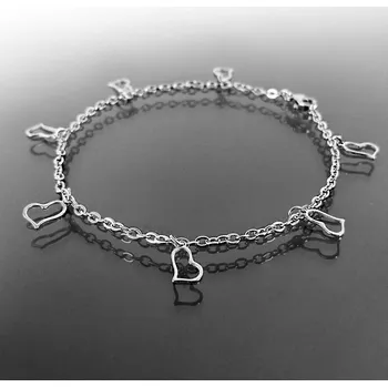 Řetízek Ocelový řetízek na nohu č. 1323