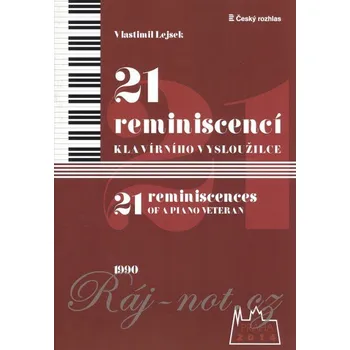 21 reminiscenc pro klavr - Vlastimil Lejsek 1542153
