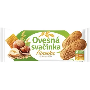 FITNESKA Ovesná svačinka s lískovými oříšky 39 g