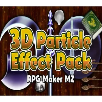 Počítačová hra RPG MAKER MZ - 3D Particle Effect Pack DLC