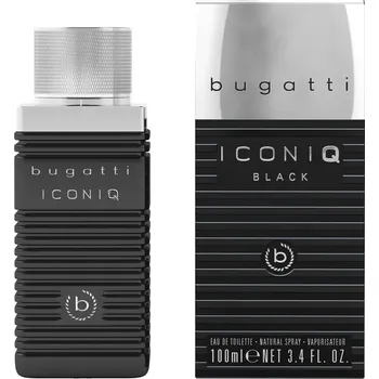 Pánský parfém Bugatti Iconiq Black EDT - Pánská toaletní voda 100 ml Tester