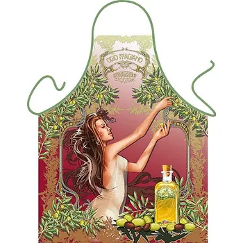 Kuchyňská zástěra Kuchyňská zástěra s olivovým olejem