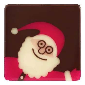 Čokoláda Santa – čokoládová dekorace, 10ks