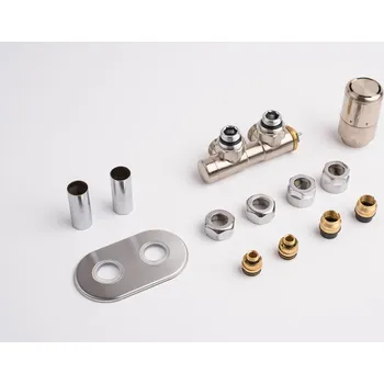 Radiátor P.m.h. Termostatický ventil pro ústřední vytápění Terra 6x7 cm nerez TER-R-SS