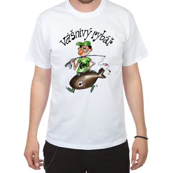 Tričko Vášnivý rybář - velikost XL