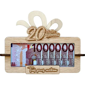 Tabulka na peníze Tvůj první milion k 20 SK