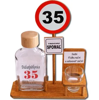 Žertovný předmět Dopravní značka 35 let SK