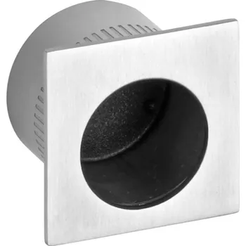 Dveřní kování Rostex Úchyt čelní čtvercový - Nerez mat,