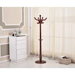 Max-i Stojací věšák MATTEO bříza / hnědý lesk