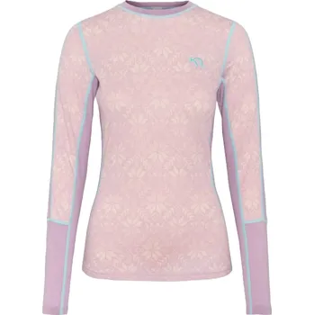 Dámské termoprádlo Dámské Merino triko Kari Traa Anna Long Sleeve Bloom 623837 25/26 L