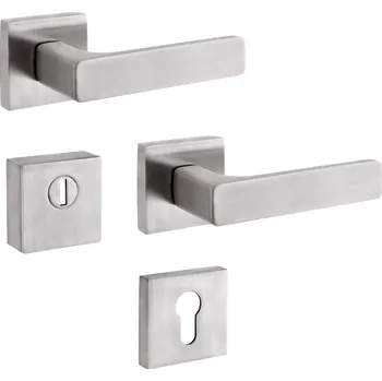 Dveřní kování Bezpečnostní kování - RN4/H SAVONA - Nerez mat, 40-50