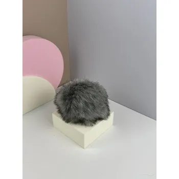 Příze Mia Handmade Design Bambulka velká s krátkým chlupem - šedá