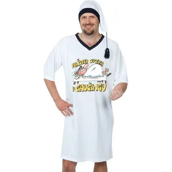 Pánská noční košile Noční košile Mistr světa v gaučingu SK - M