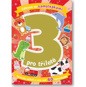Zábava se samolepkami pro tříleté