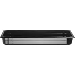 Kontejner GN 1/1 černý polykarbonát, HENDI, Profi Line, GN 1/1, 9L, Černá, 530x325x(H)65mm