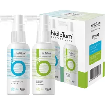 Piercing Sada pro péči o piercing BioTaTum - SPRAYSADA InfinityPierce.cz (Sada řešení pro péči o piercing BioTaTum Hygienic Saline Solution - SPRAYSADA)