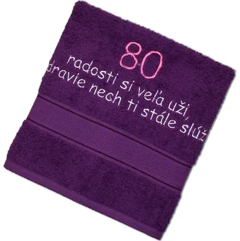 Žertovný předmět Osuška k 80-tce pro ženu SK
