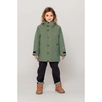 Dětská nepromokavá bunda Gosoaky SLEEPING PIGEON 242.9.1.581 zelená 78X, vel. 146-152