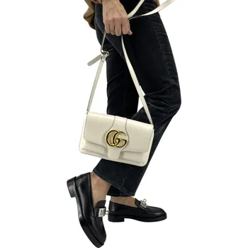 Kabelka GUCCI Arli White Crossbody Bag